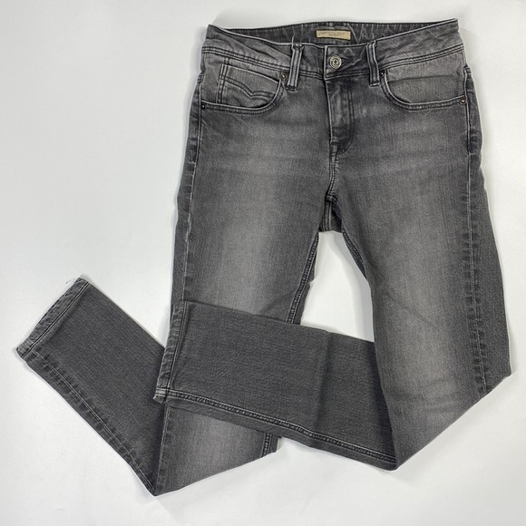Burberry Brit Kensington Gray Skinny Jeans Size 27 (28x30) - Picture 1 of 15